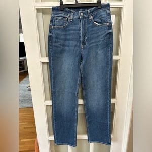 NWT Gap High Rise 90’s Loose Jeans in Organic Cotton with Washwell Size 26R